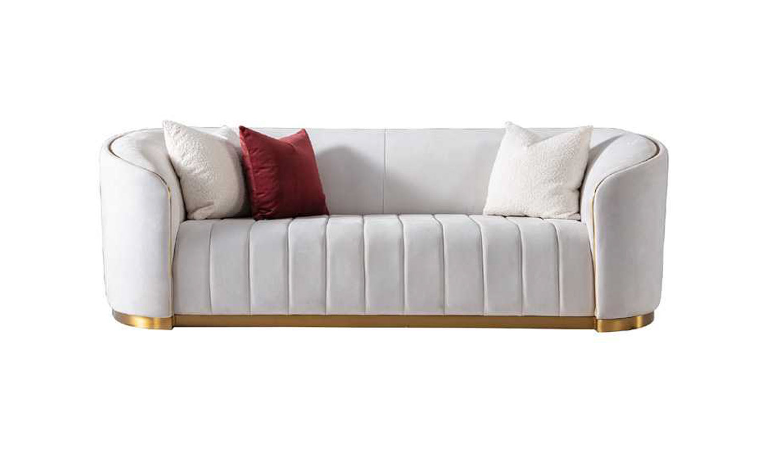Premium Three Seater Sofa with Elegant Upholstery, DFUP 3022 02