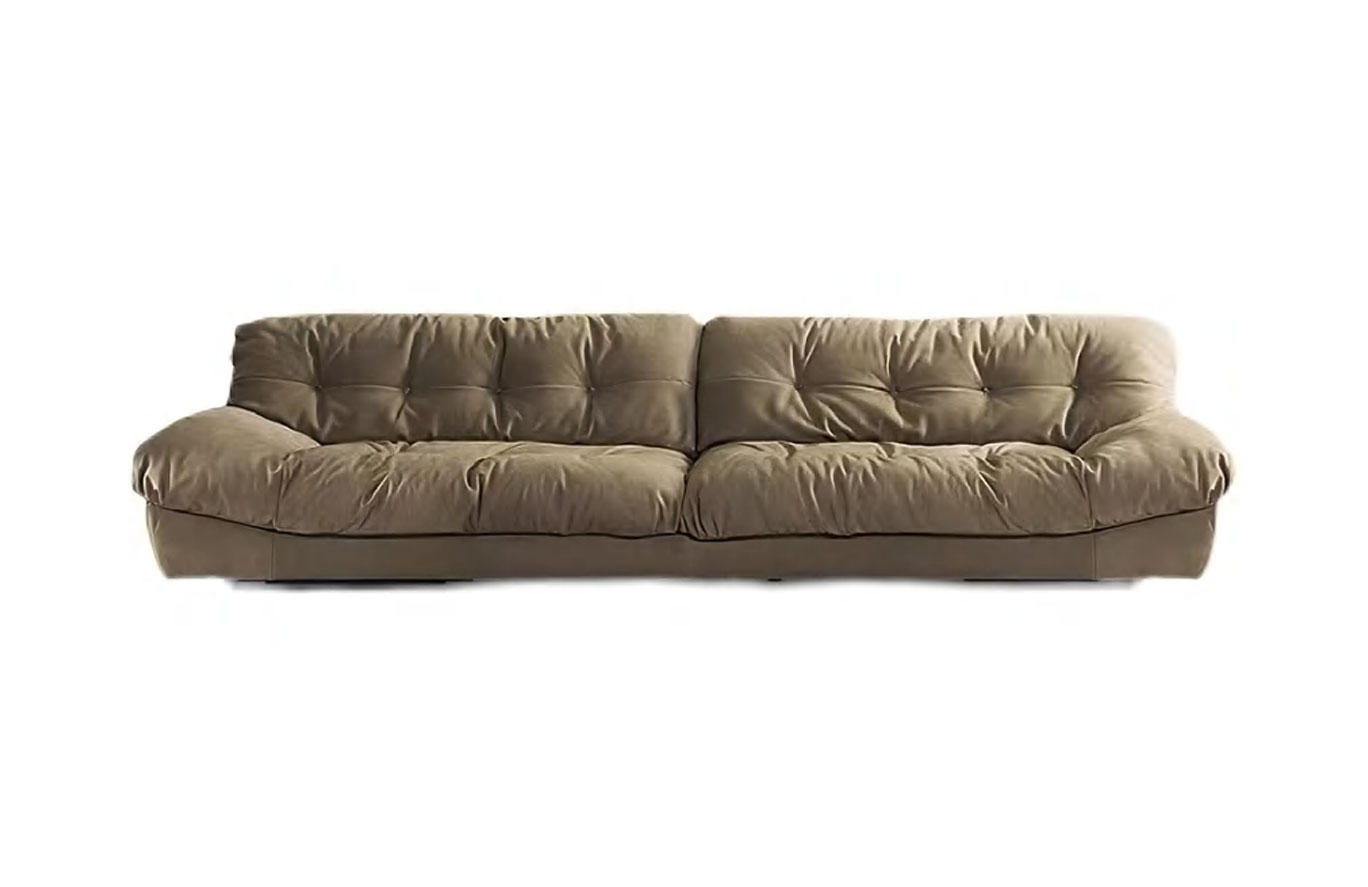 Elegant Three Seater Sofa for Hotel Lounges, DFUP 3029 03