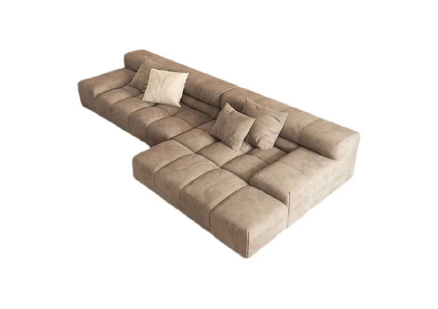 Comfortable Sectional Sofa for Hotel Lounges, DFUP 3040 02
