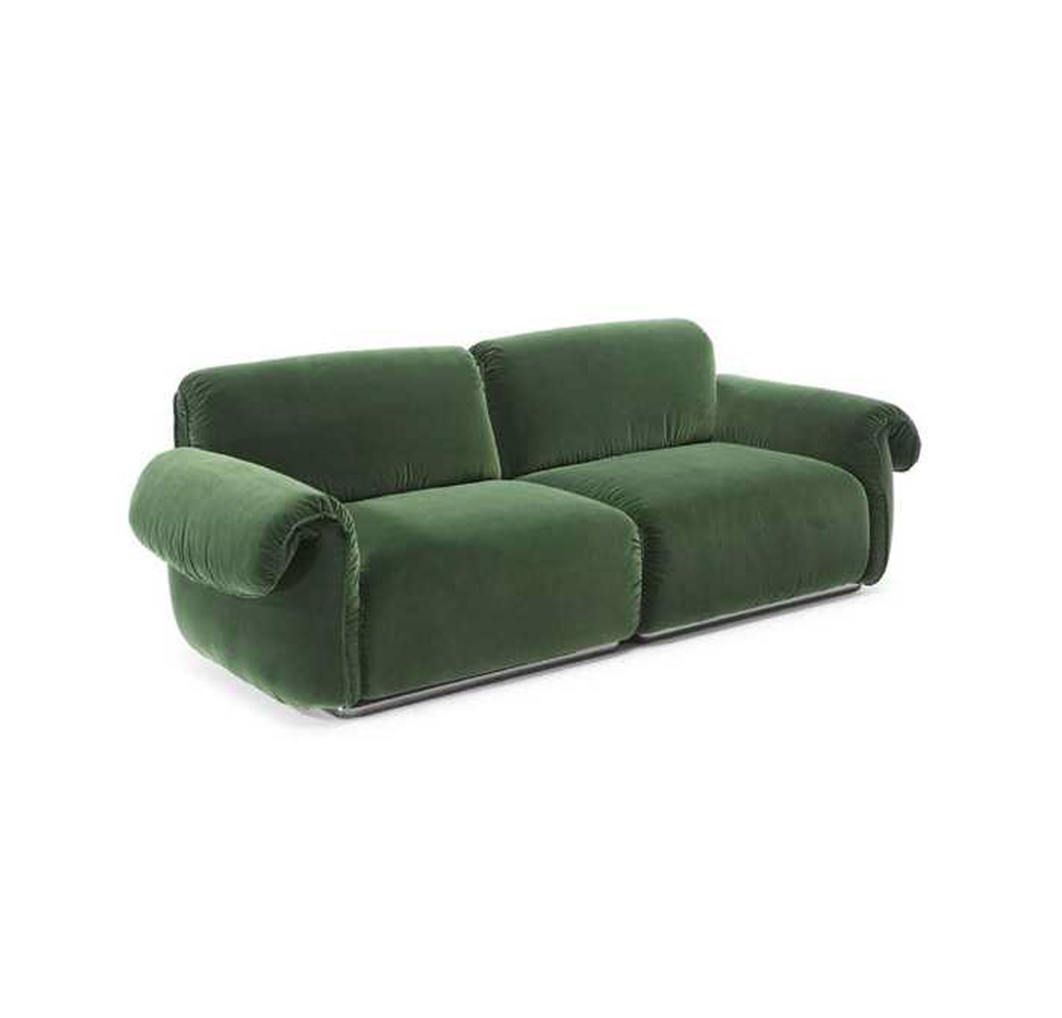 Elegant Rolled Arm Sofa Set for Hotel Lounges, DFUP 3098 01