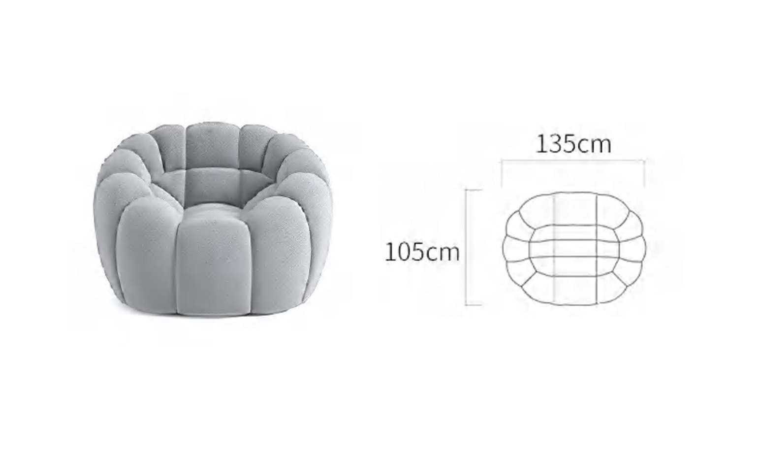 Plush and Inviting Hotel Lounge Sofa, DFUP 3111 02