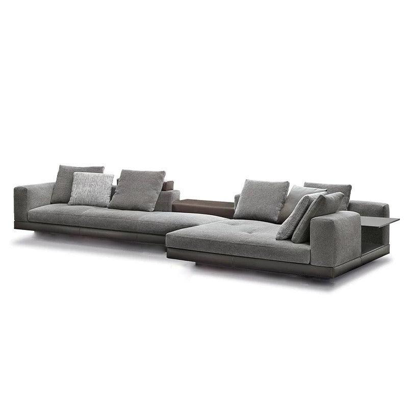 DFUP-3118 01 Elegant Upholstered Sectional Sofa Set for Hotel Lounges, DFUP 3118 01