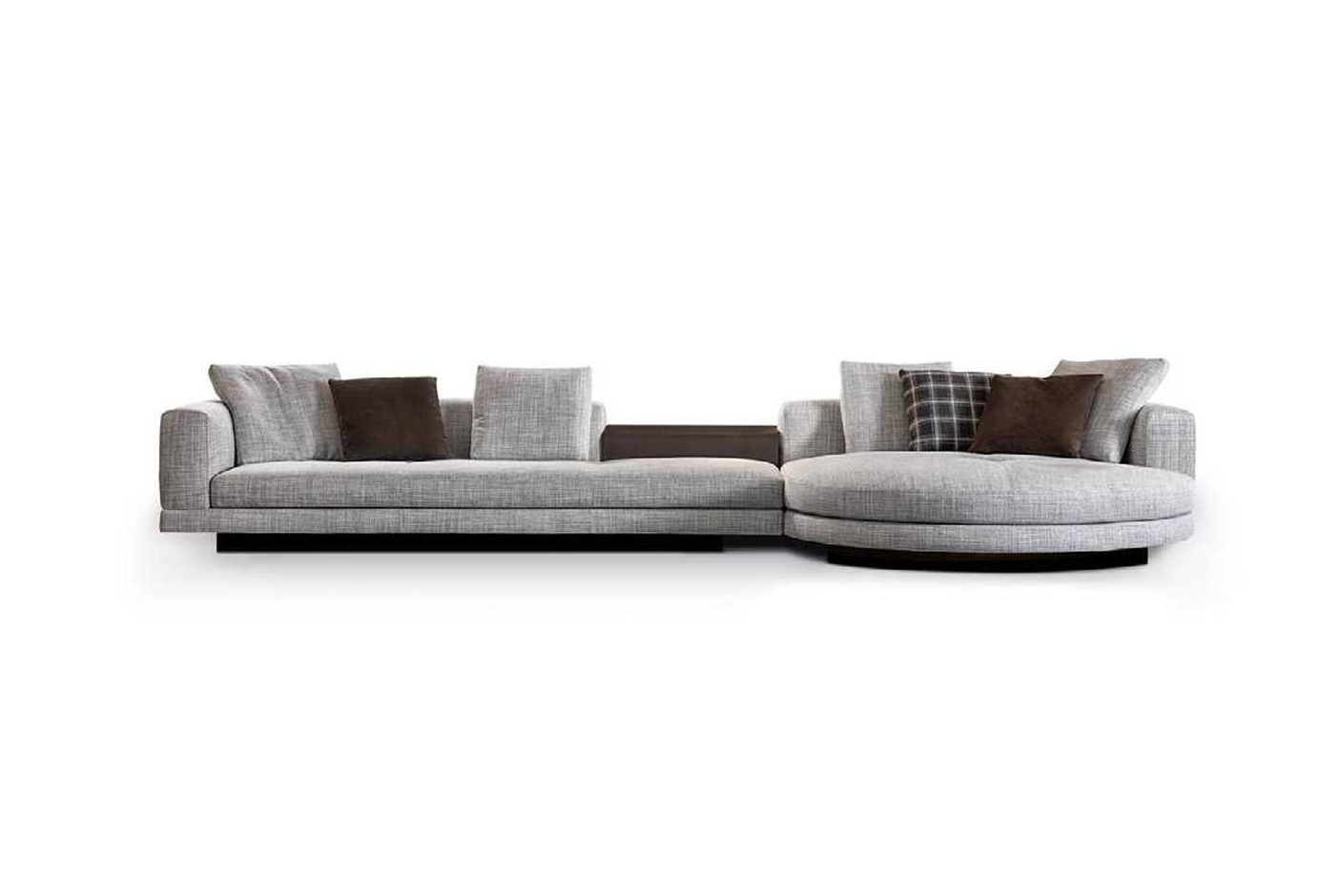DFUP-3120 02 Refined and Spacious Sectional Sofa for Hotels, DFUP 3120 02