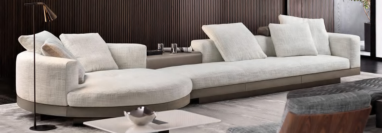 DFUP-3120 03 Refined and Spacious Sectional Sofa for Hotels, DFUP 3120 03