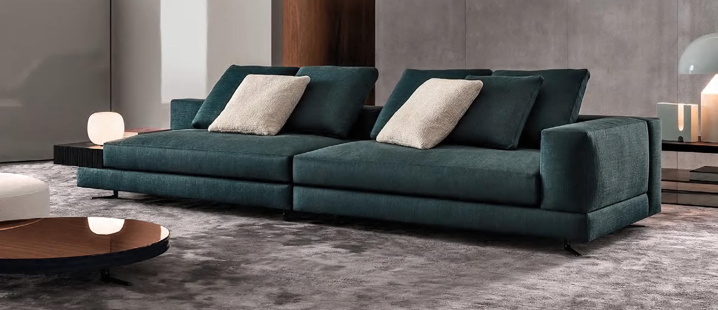 Contemporary and Comfortable Sectional Sofa for Hotels, DFUP 3123 01