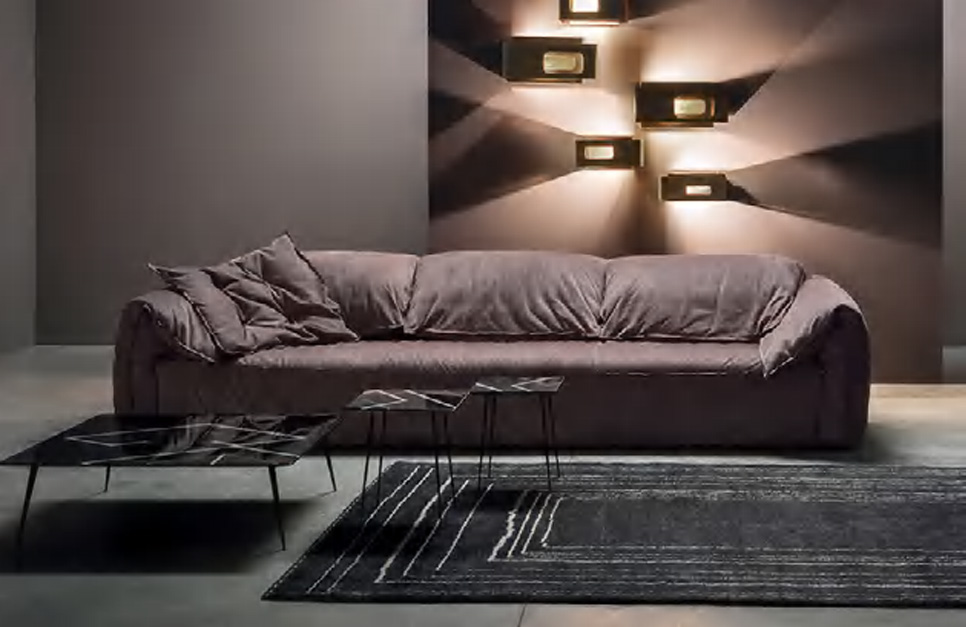 Elegant Three-Seater Sofa with Plush Comfort, DFUP 3163 02