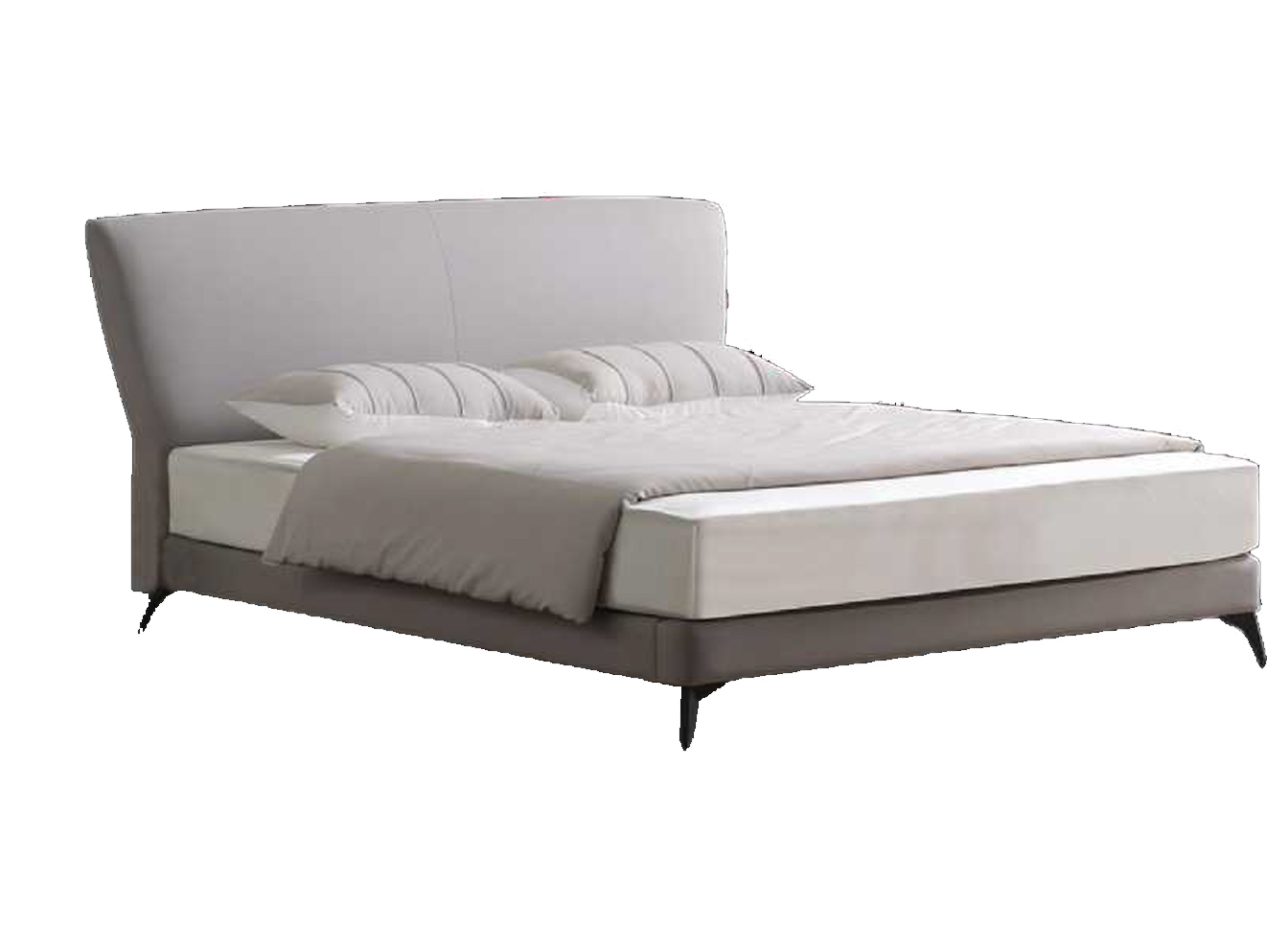 Clean and Elegant Minimalist Upholstered Bed, DFUP 4063 03