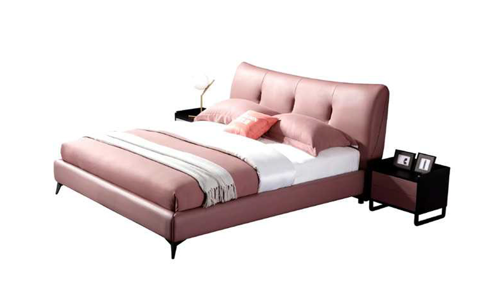Modern Elegant Luxury Tufted Bed, DFUP 4087 02