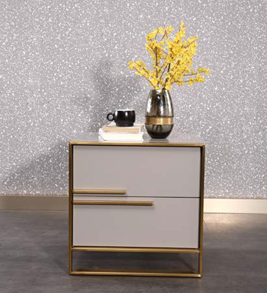 Minimalist Solid Wood Nightstand with Clean Design, DFUP 5037 04