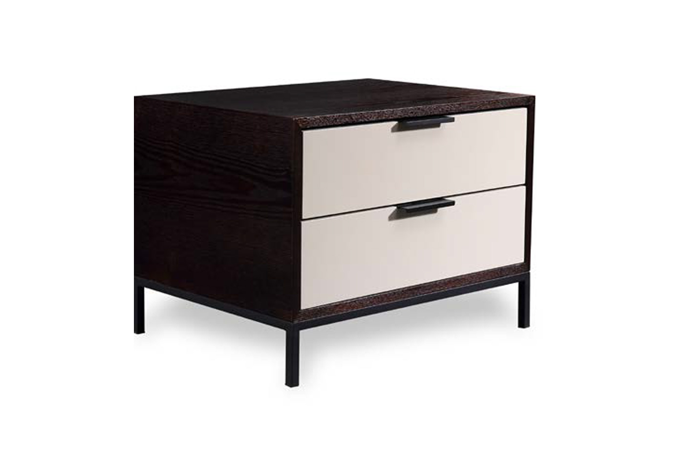 Elegant Solid Wood Nightstand with Simple Design, DFUP 5042 02
