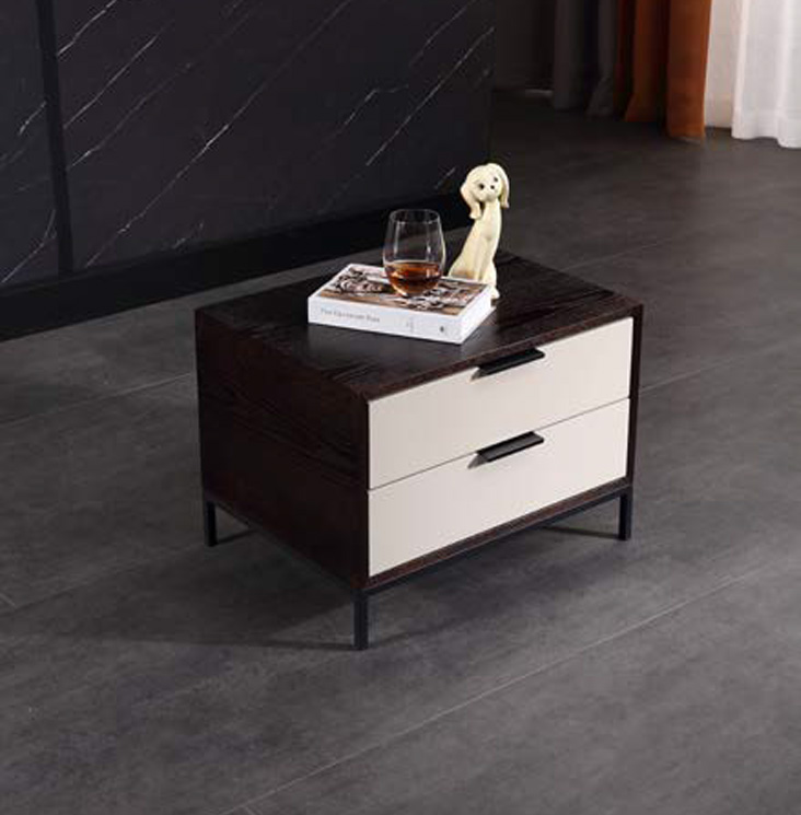 Elegant Solid Wood Nightstand with Simple Design, DFUP 5042 03