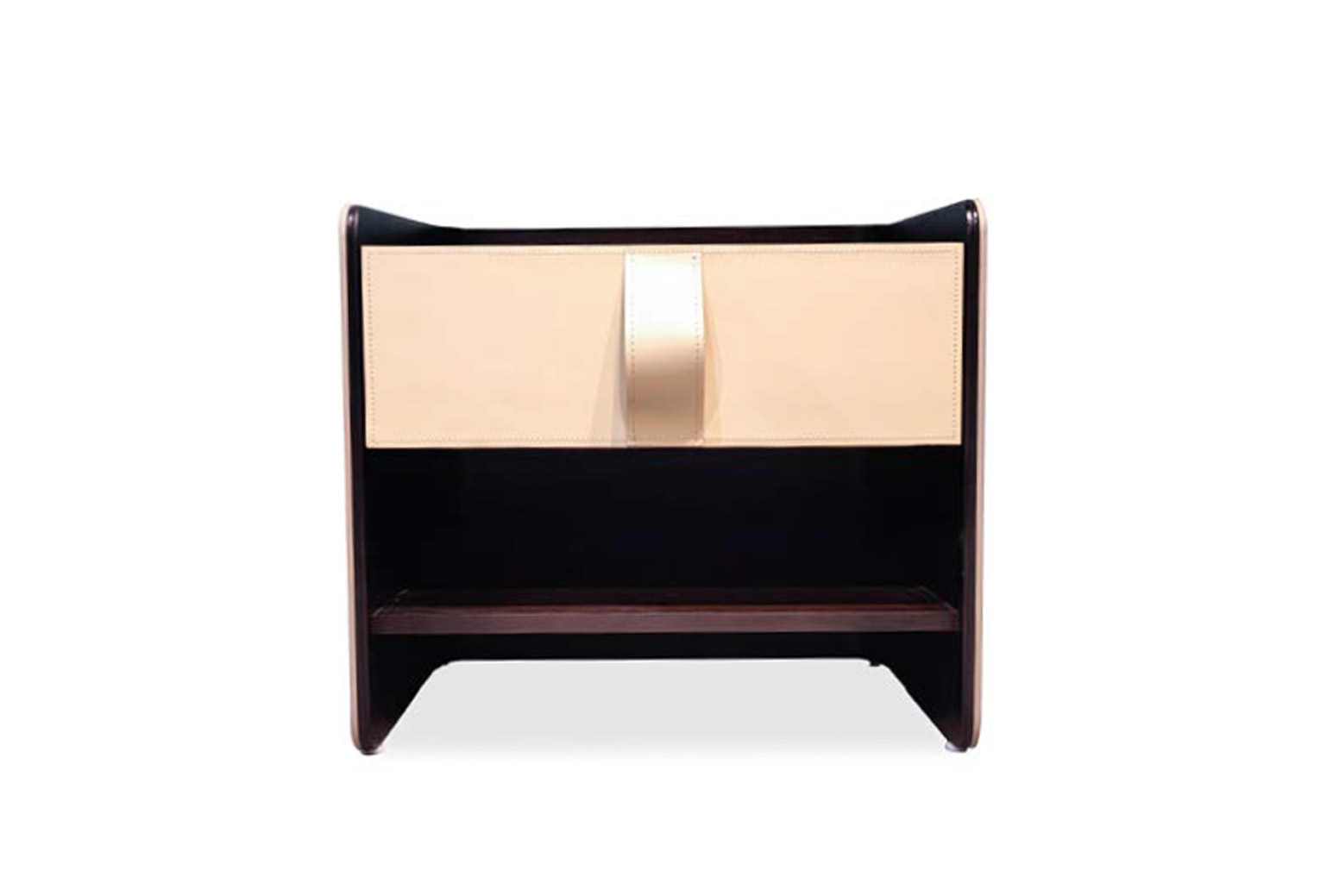 Premium Solid Wood Nightstand with Refined Look, DFUP 5102 02