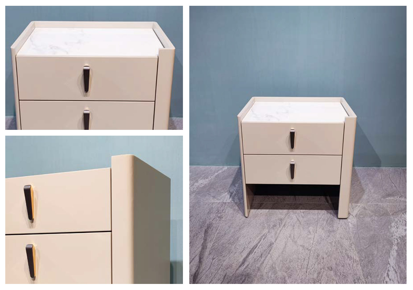 DFUP-5152 02 Classic Solid Wood Nightstand with Timeless Design, DFUP 5152 02