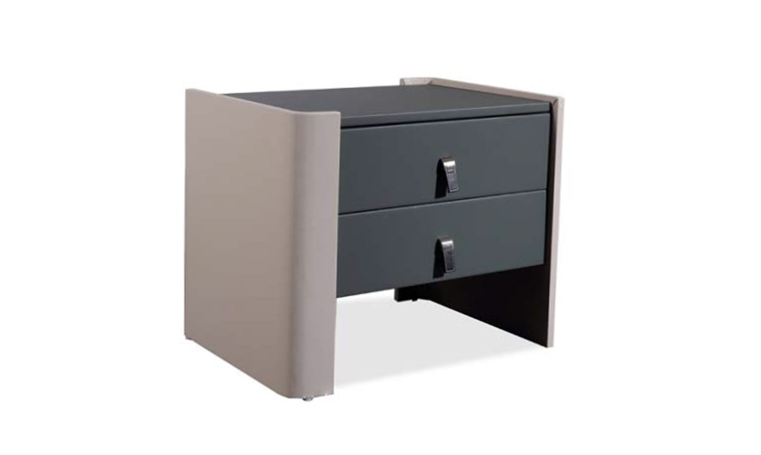 Contemporary Solid Wood Nightstand with Modern Aesthetics, DFUP 5174 02