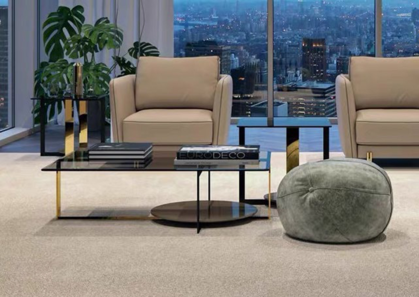 Double Layer Coffee Table, C2004 01