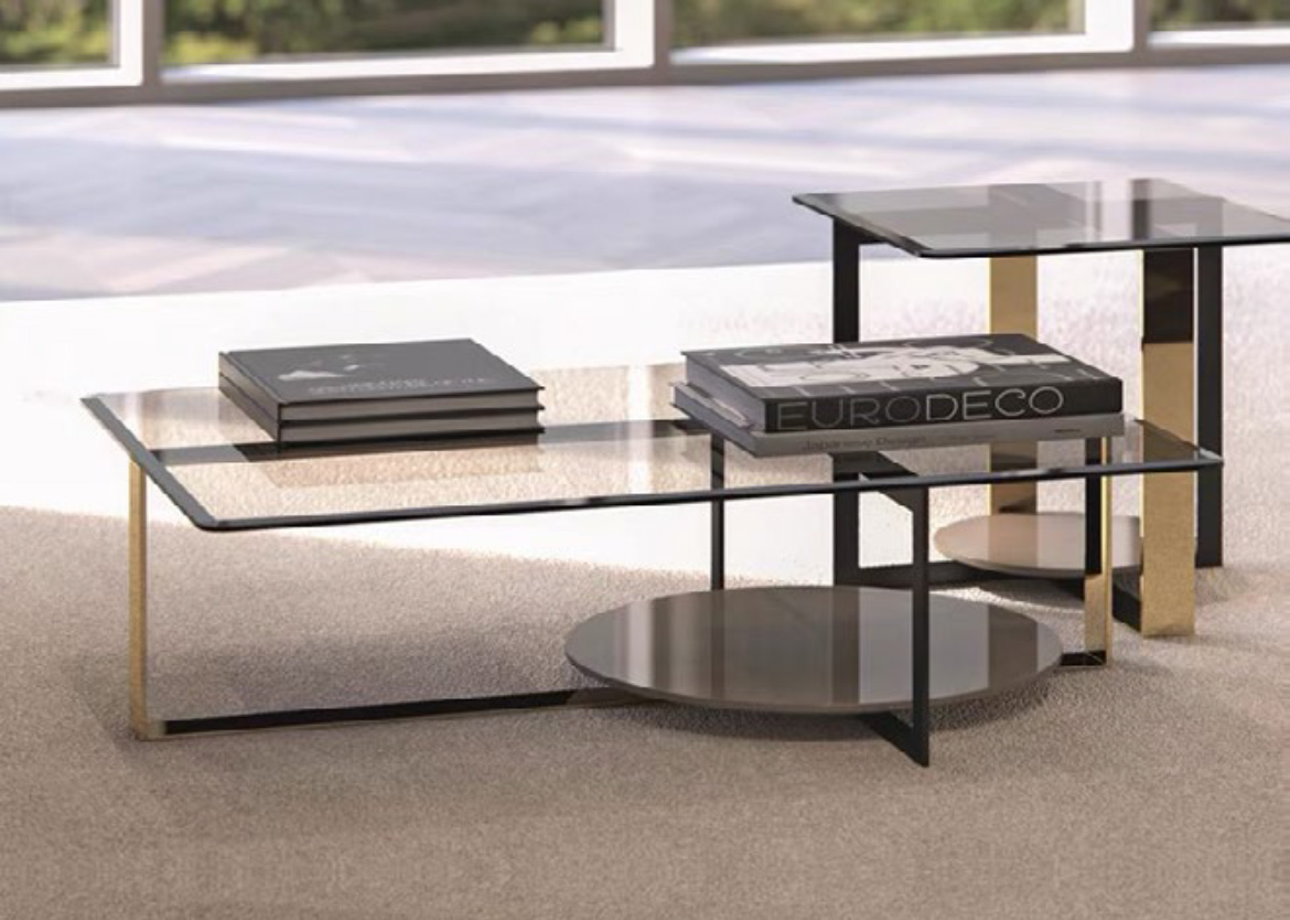 Double Layer Coffee Table, C2004 03