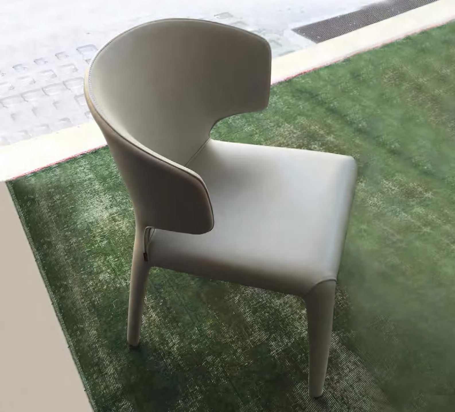 Luxury Upholstered Dining Chair, DFUP 1015 01