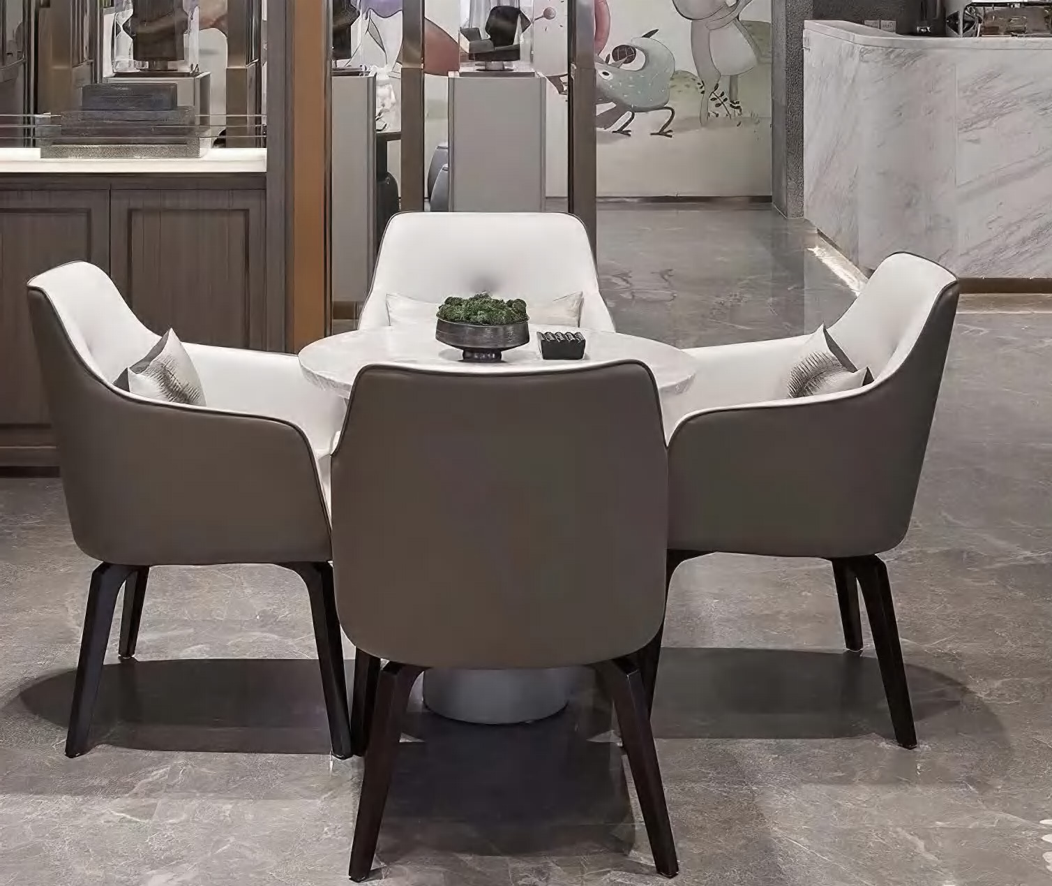 Luxe Upholstered Dining Chair, DFUP 1026 01