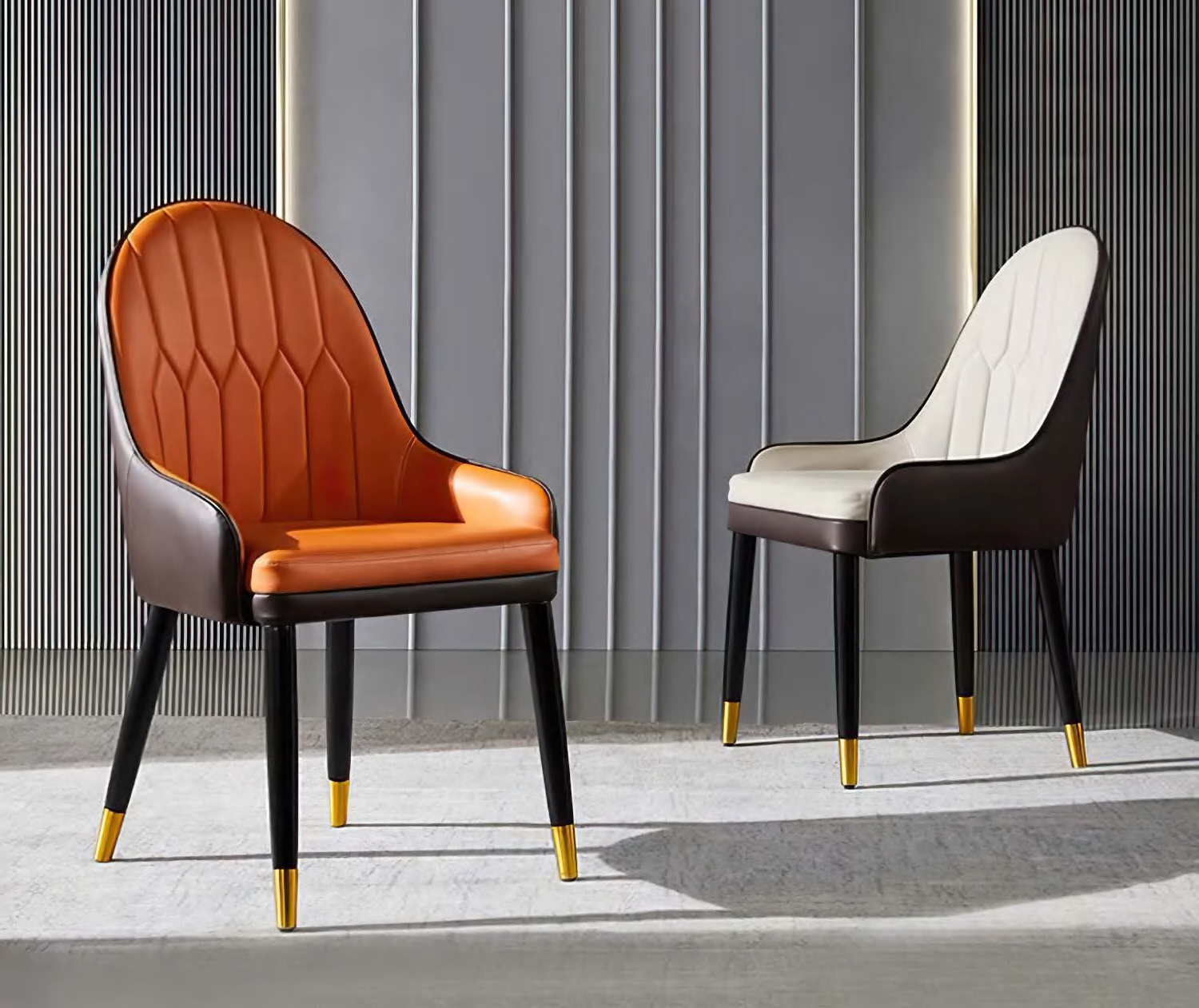 DFUP-1037 01 Classic Elegant Upholstered Dining Chair, DFUP 1037 01