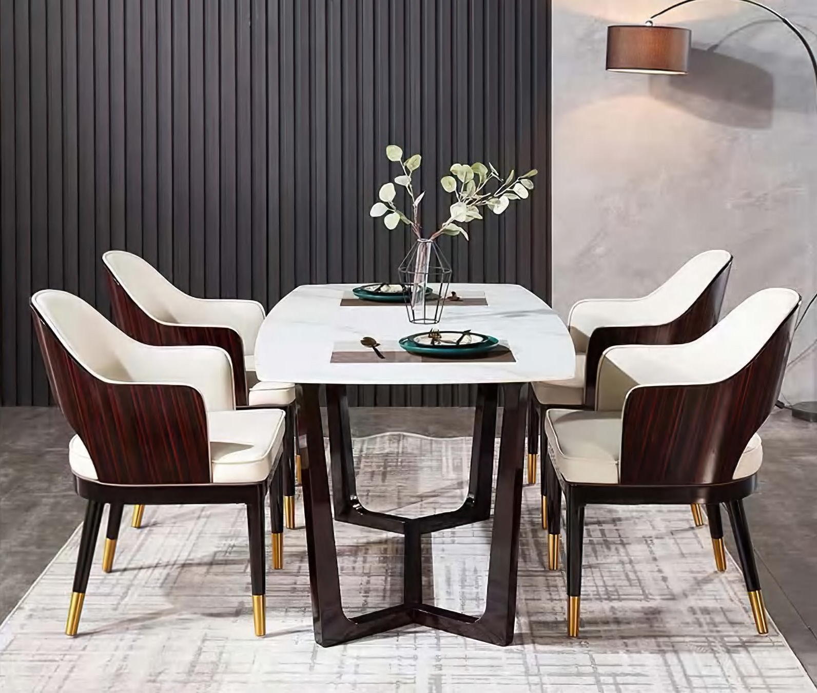 Luxurious Inviting Upholstered Dining Chair, DFUP 1038 01