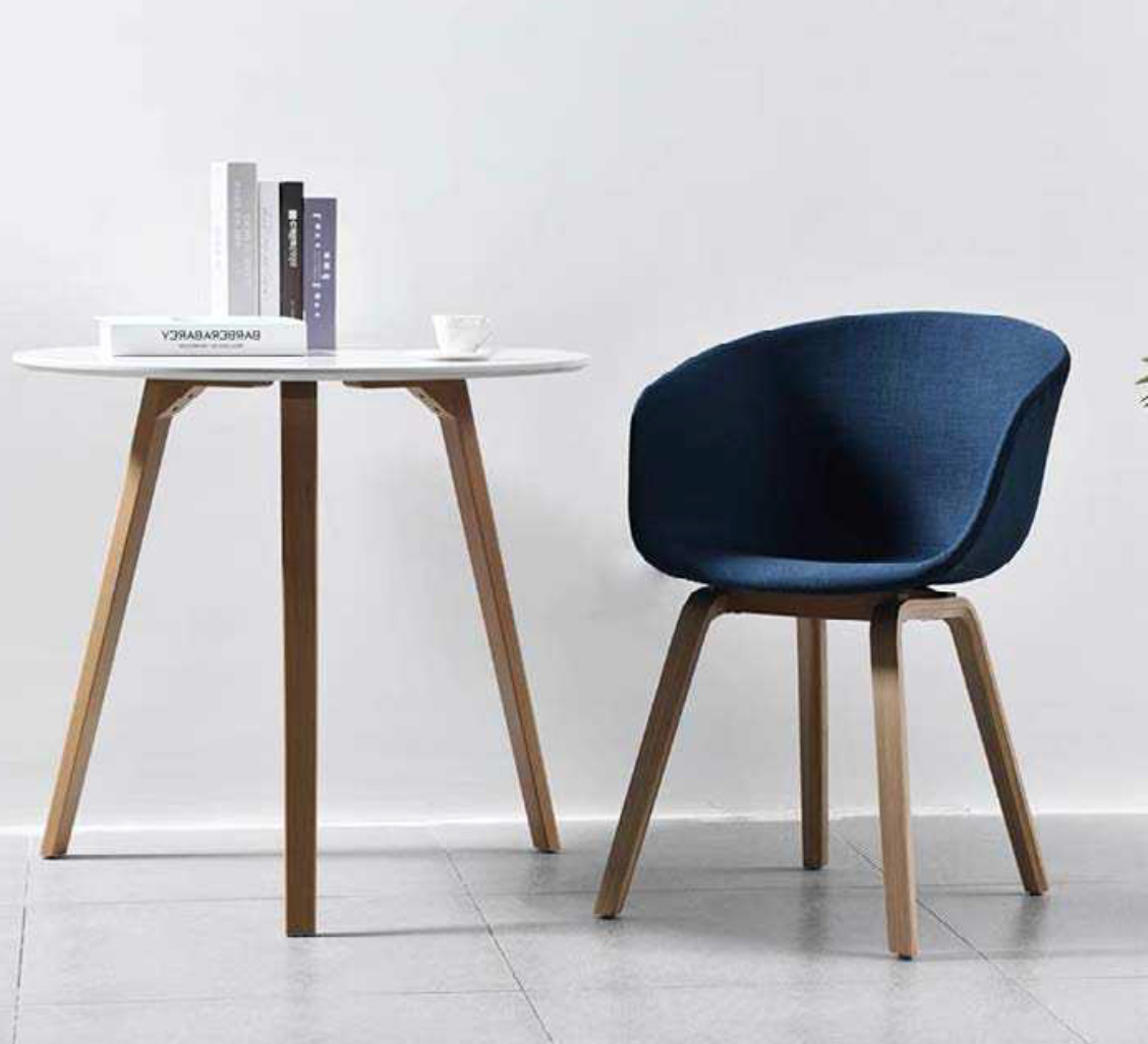 Plush Dining Chair With Fibreglass Structure, DFUP 1040 03