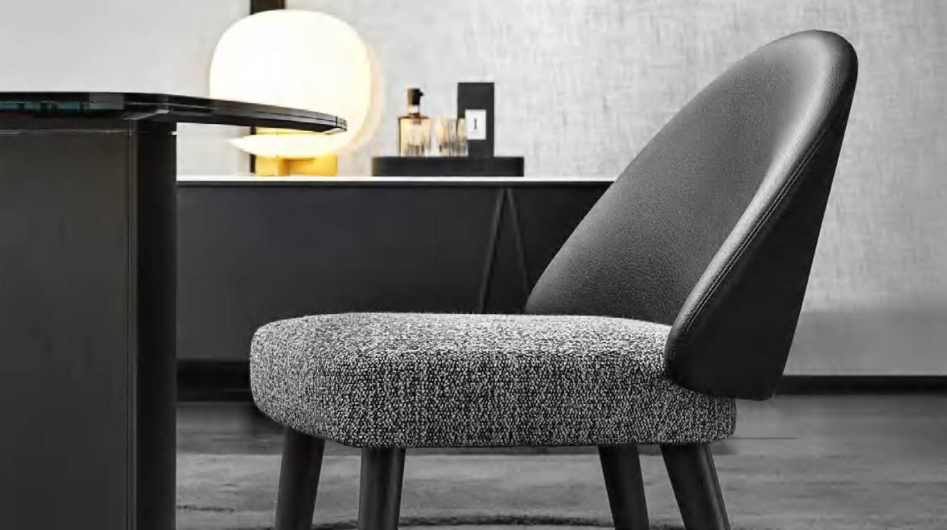 Elegant Contemporary Upholstered Dining Chair, DFUP 1051 03