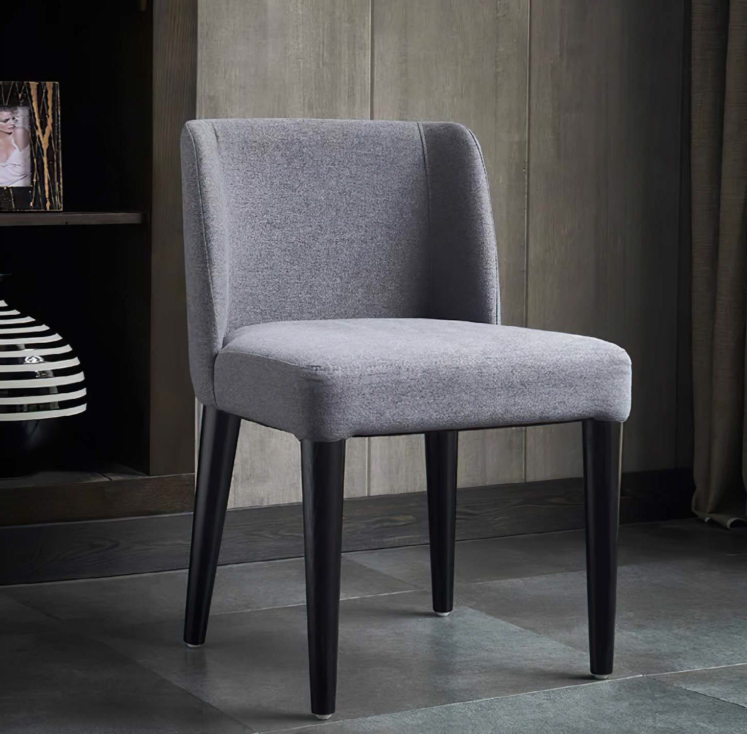 Stylish Modern Upholstered Dining Chair, DFUP 1053 01