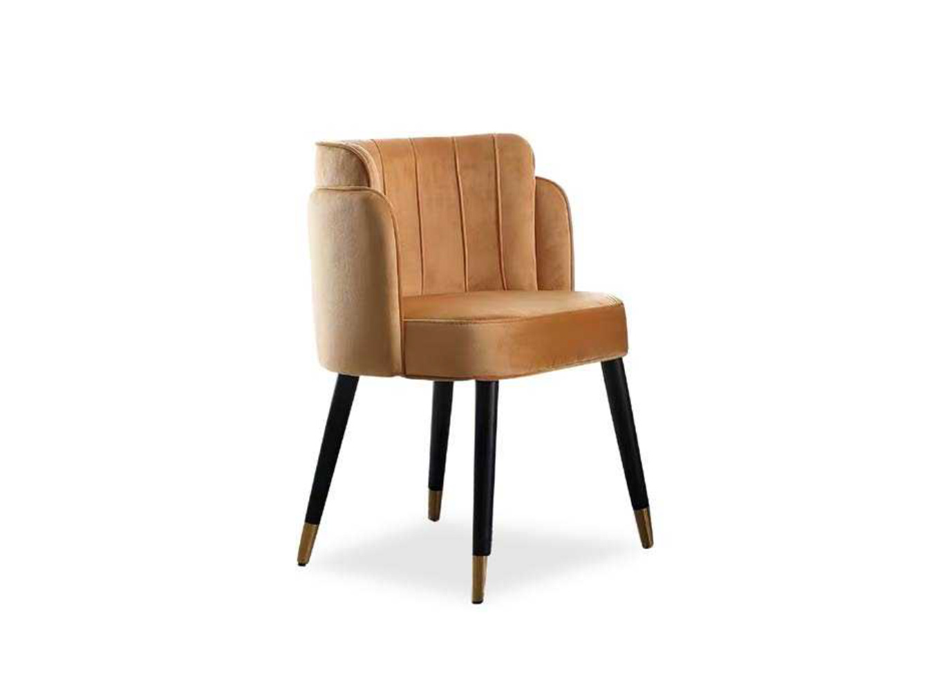 Sleek Contemporary Upholstered Dining Chair, DFUP 1054 02