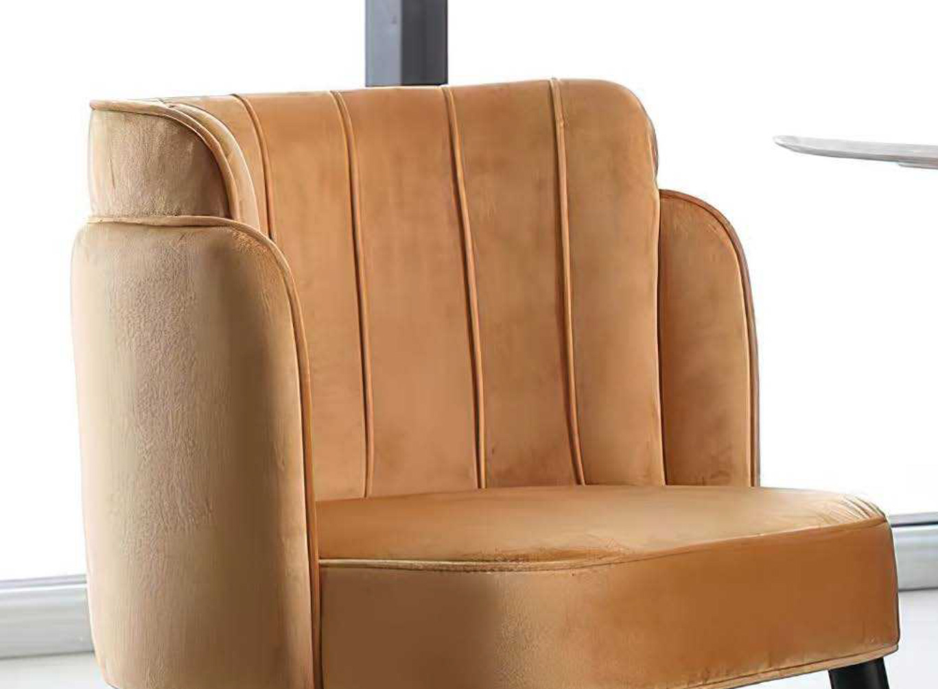 Sleek Contemporary Upholstered Dining Chair, DFUP 1054 03