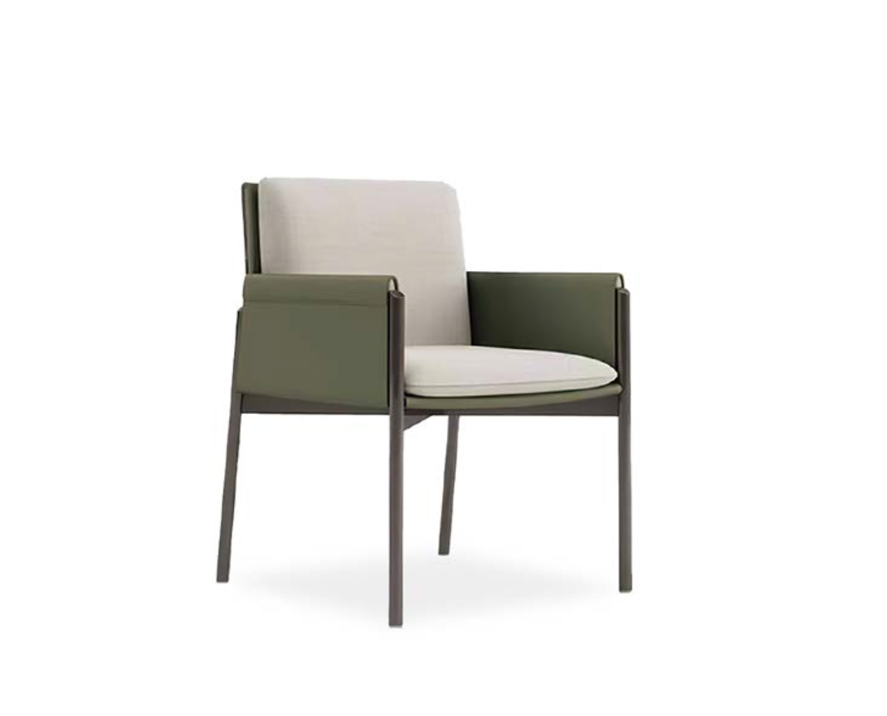 Elegant Comfort Upholstered Dining Chair With Metal Structure, DFUP 1059 03