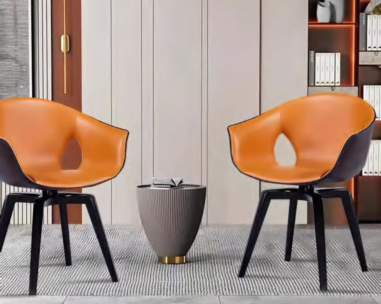 Comfy Dining Chair With Fibreglass Structure, DFUP 1074 03