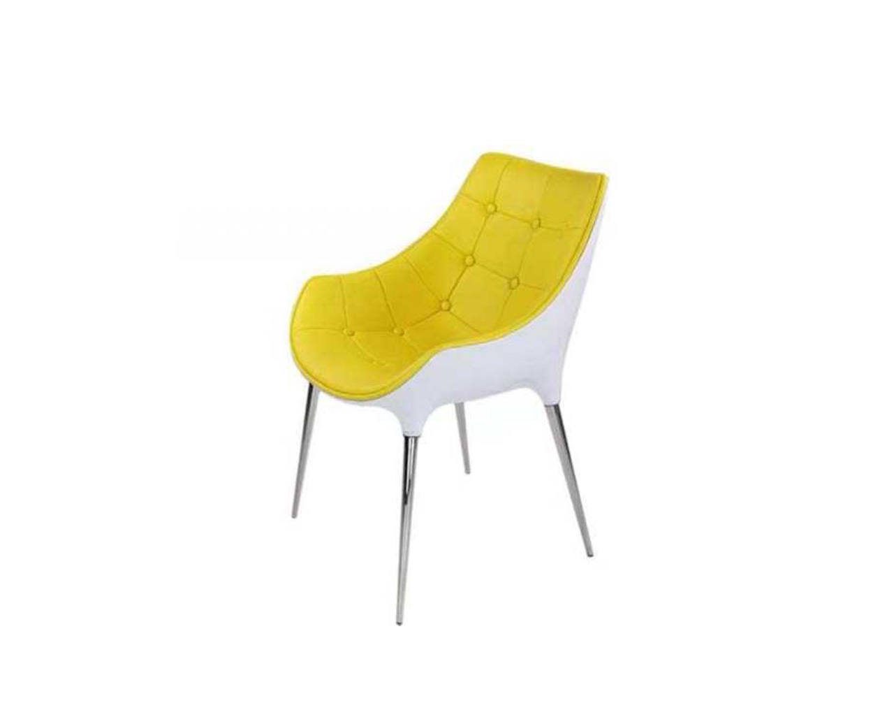 Luxurious Dining Chair With Fibreglass Structure, DFUP 1078 02