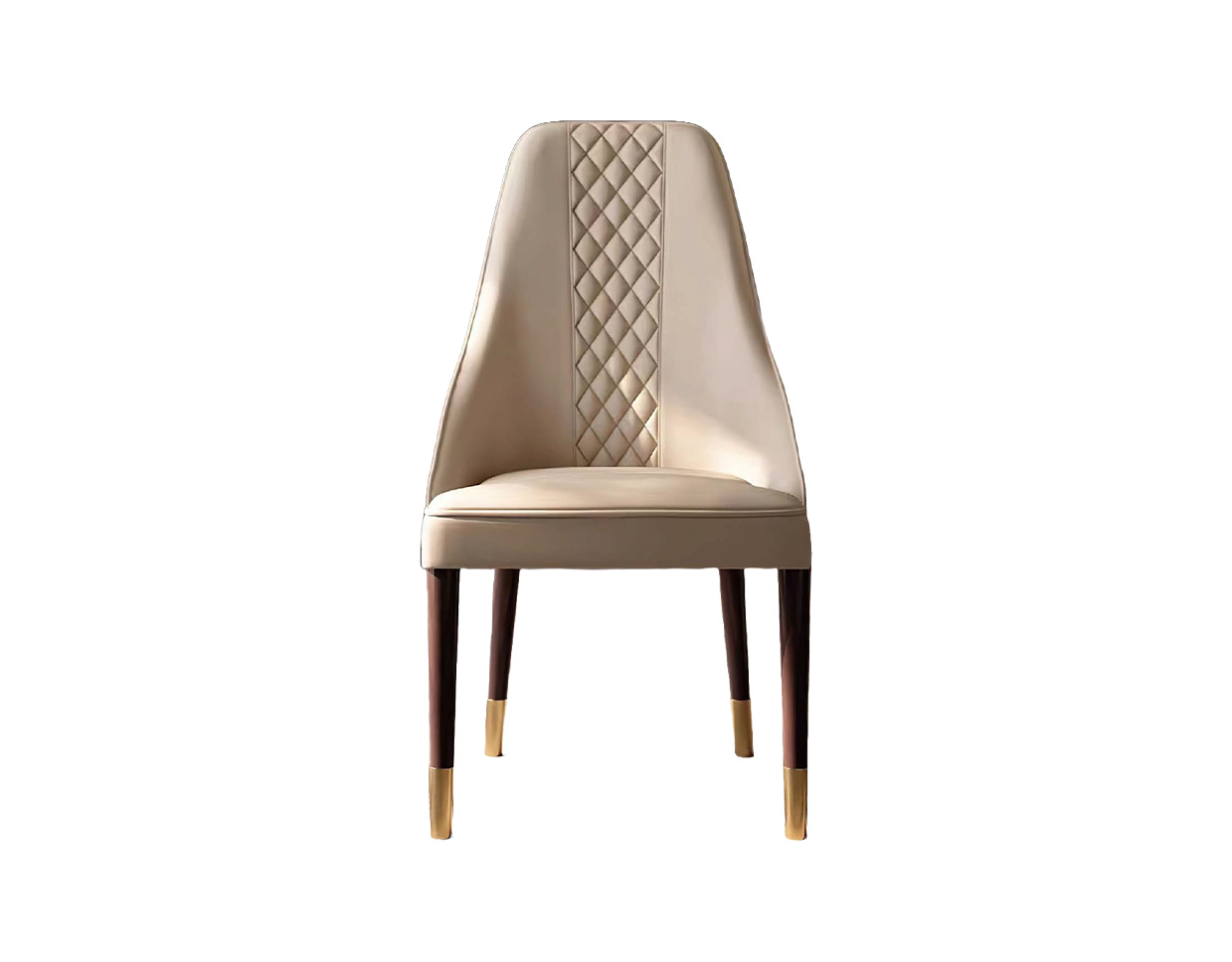Elegant Dining Chair With Metal Structure, DFUP 1082 03