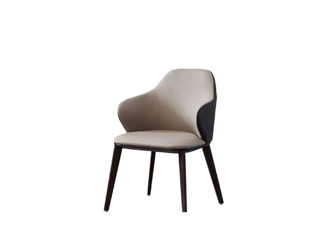 DFUP-1085 02 Comfortable Dining Chair With Metal Structure, DFUP 1085 02