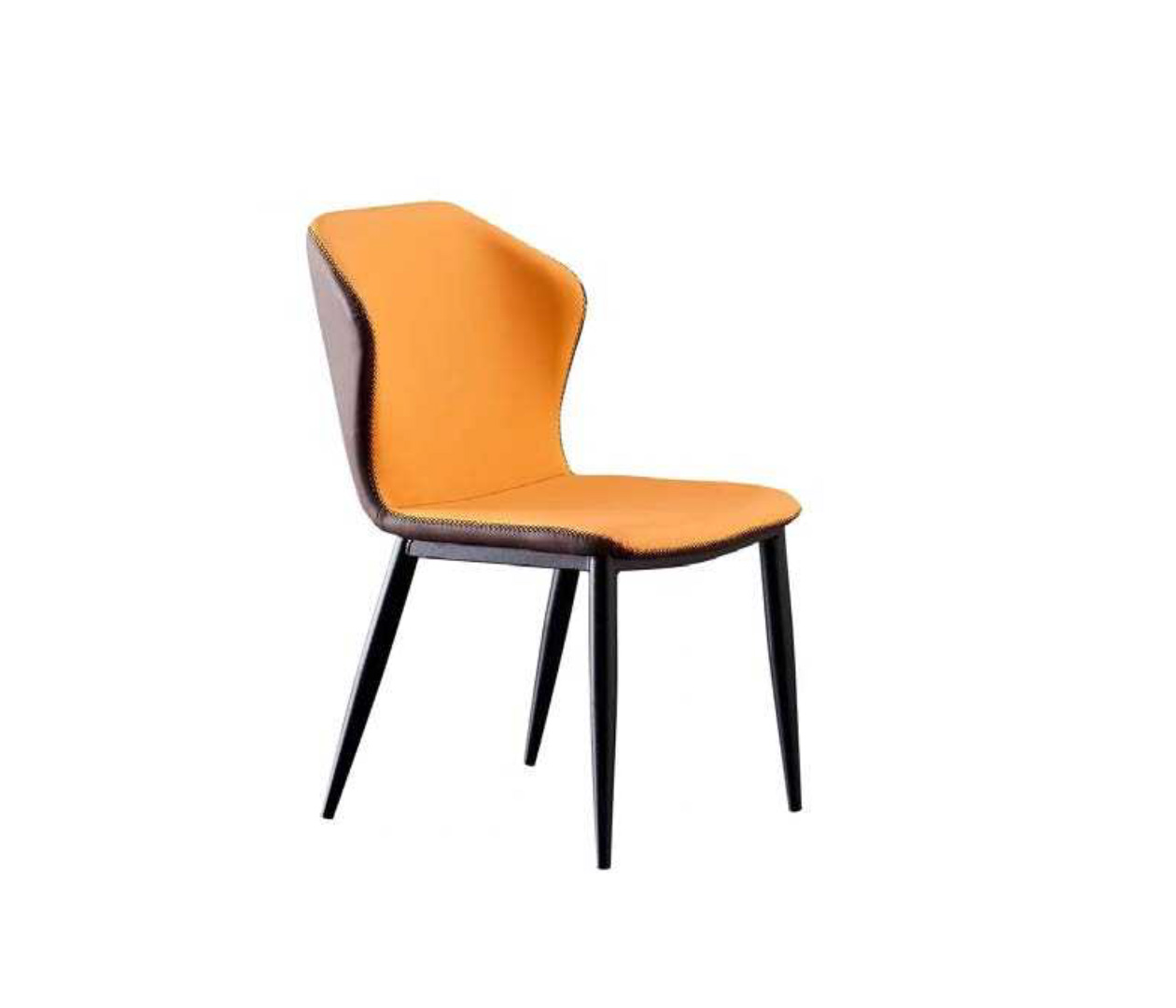 Well-crafted Dining Chair With Metal Structure, DFUP 1096 02