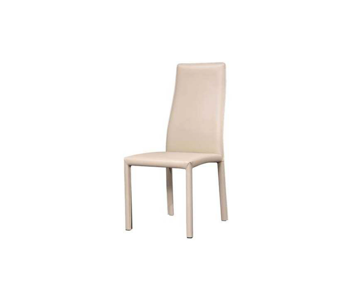 Simple Dining Chair With Saddle Leather Upholstery, DFUP 1120 01