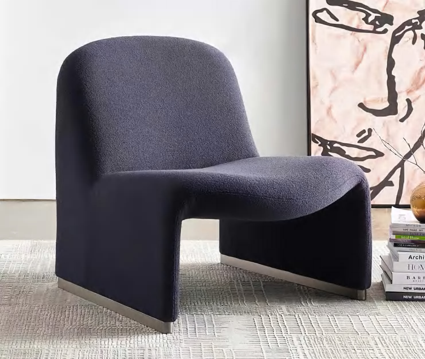 Contemporary Hotel Lounge Armchair, DFUP 2032 01