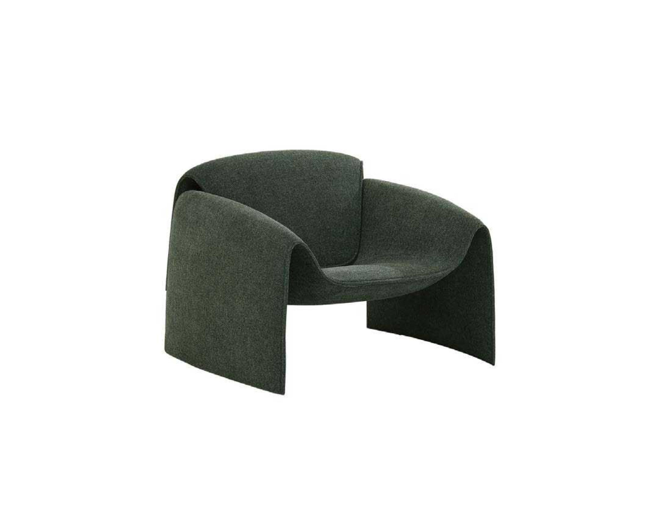 DFUP-2035 02 Elegant Plush Hotel Armchair, DFUP 2035 02