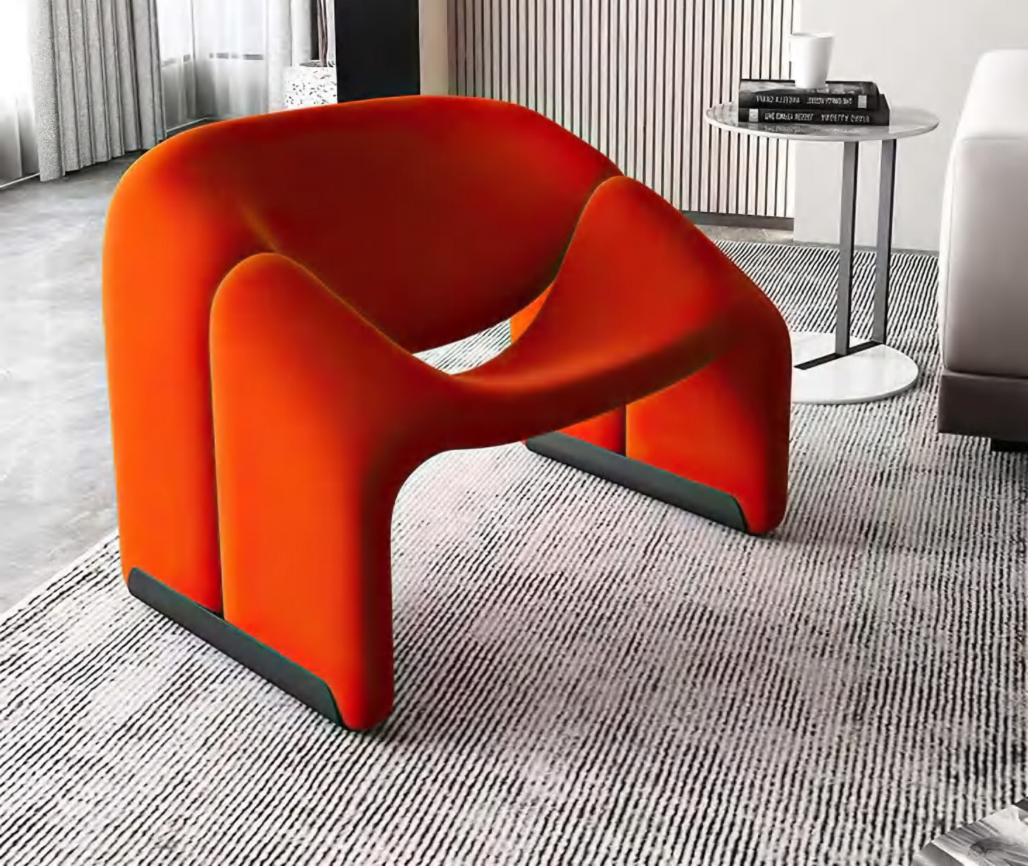 DFUP-2036 01 Modern Chic Hotel Armchair, DFUP 2036 01