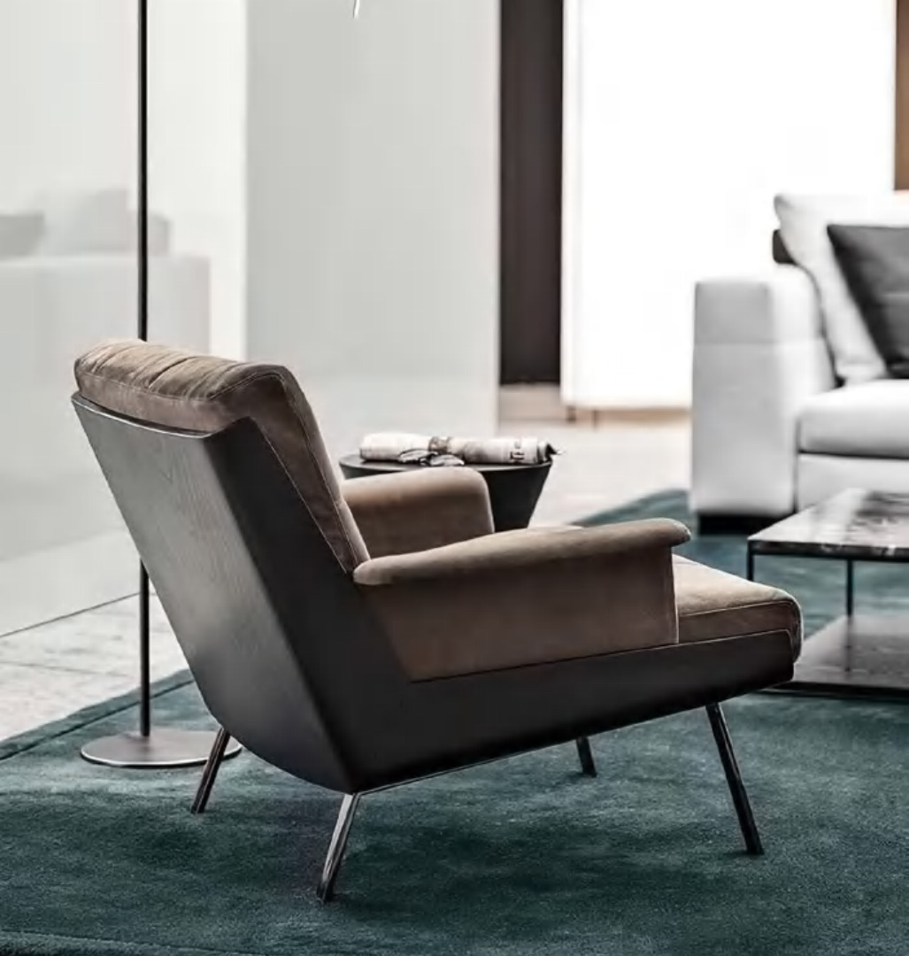 Chic Contemporary Hotel Armchair, DFUP 2050 03
