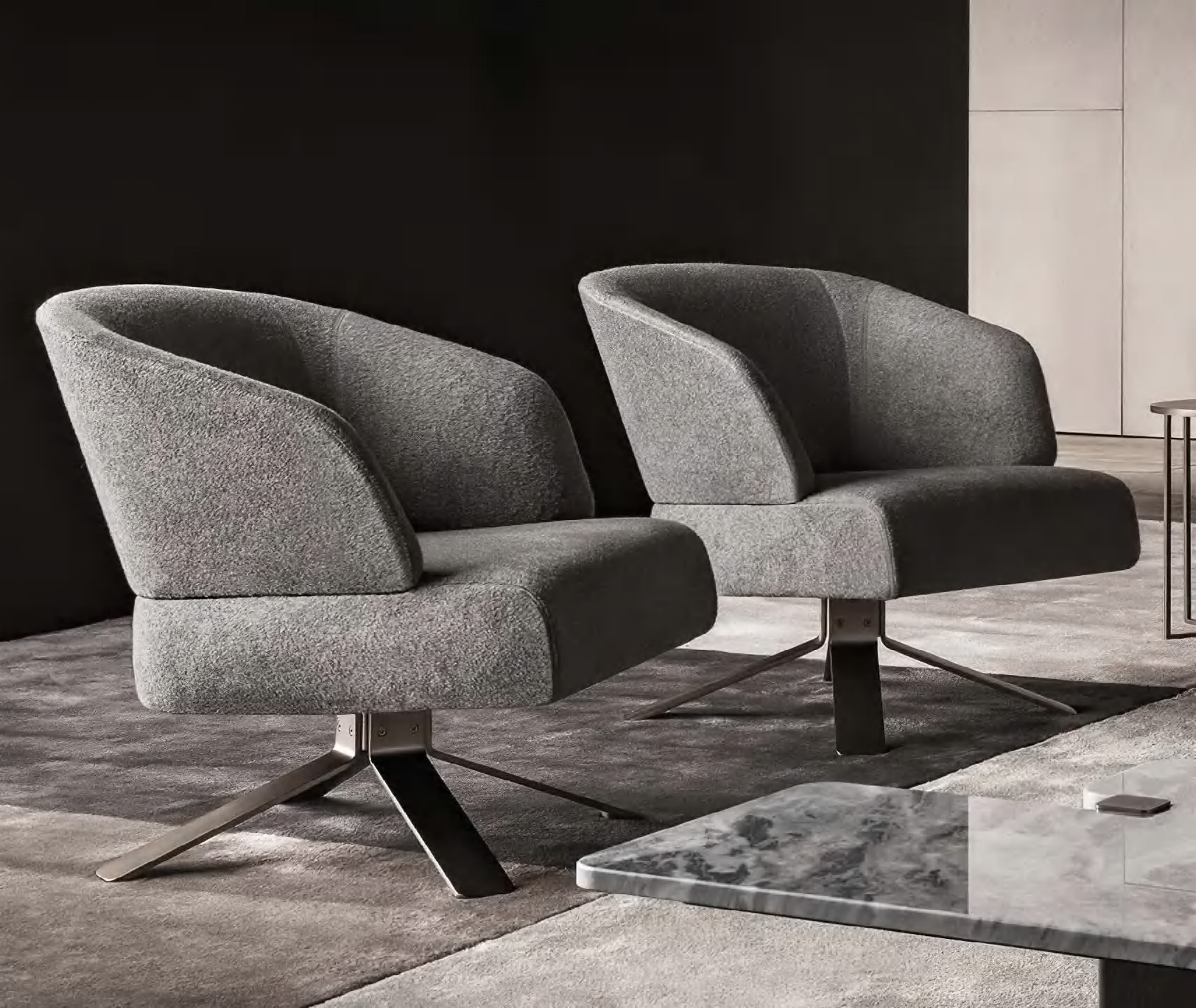 Plush Contemporary Hotel Armchair, DFUP 2052 01
