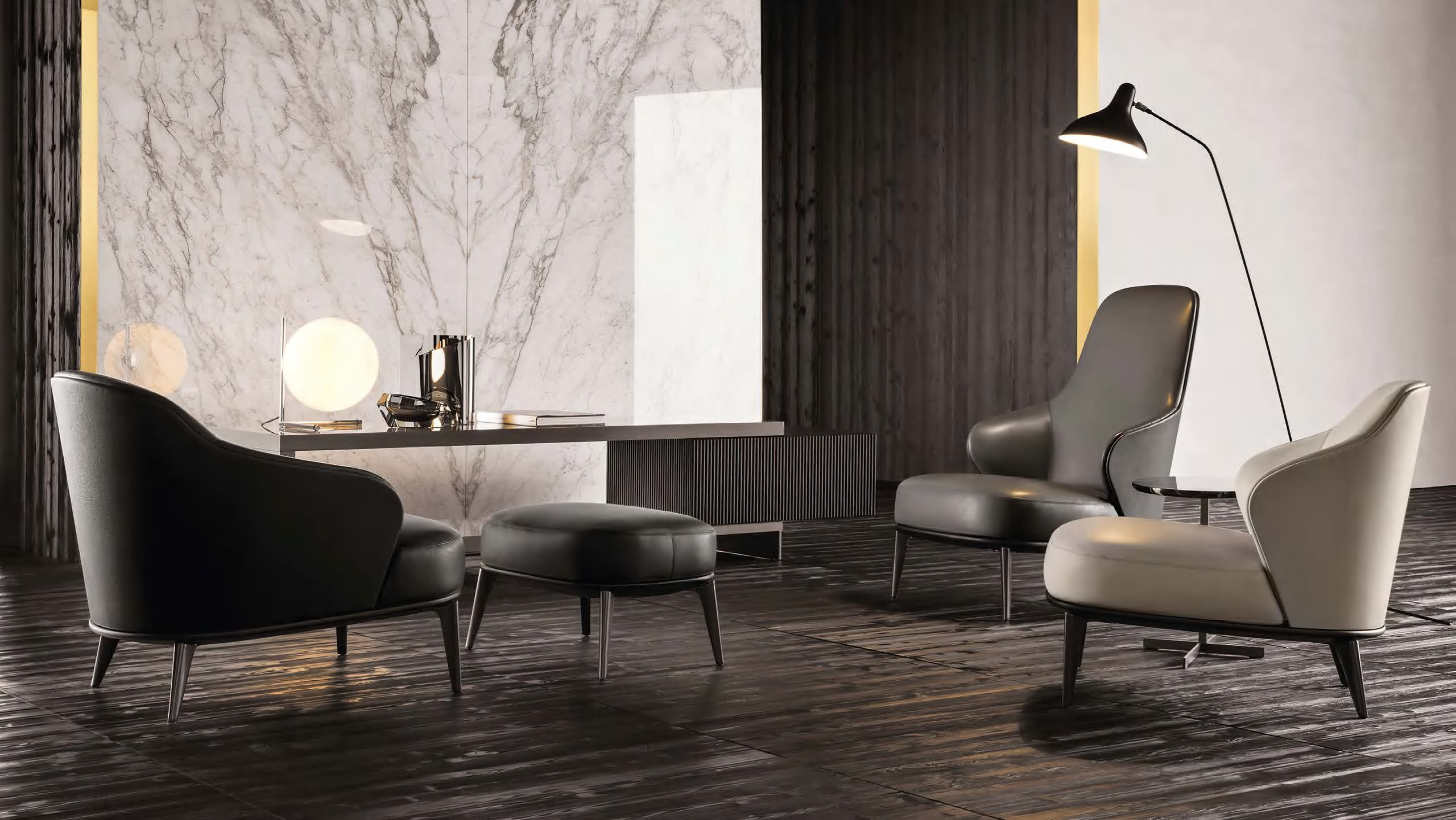 Blissful Retreat Hotel Armchair, DFUP 2074 01