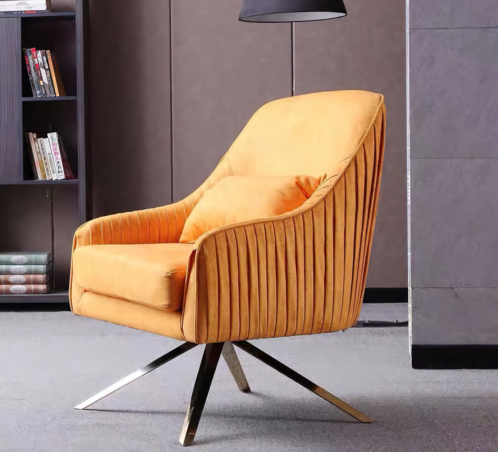 Sleek Modern Hotel Armchair, DFUP 2097 01