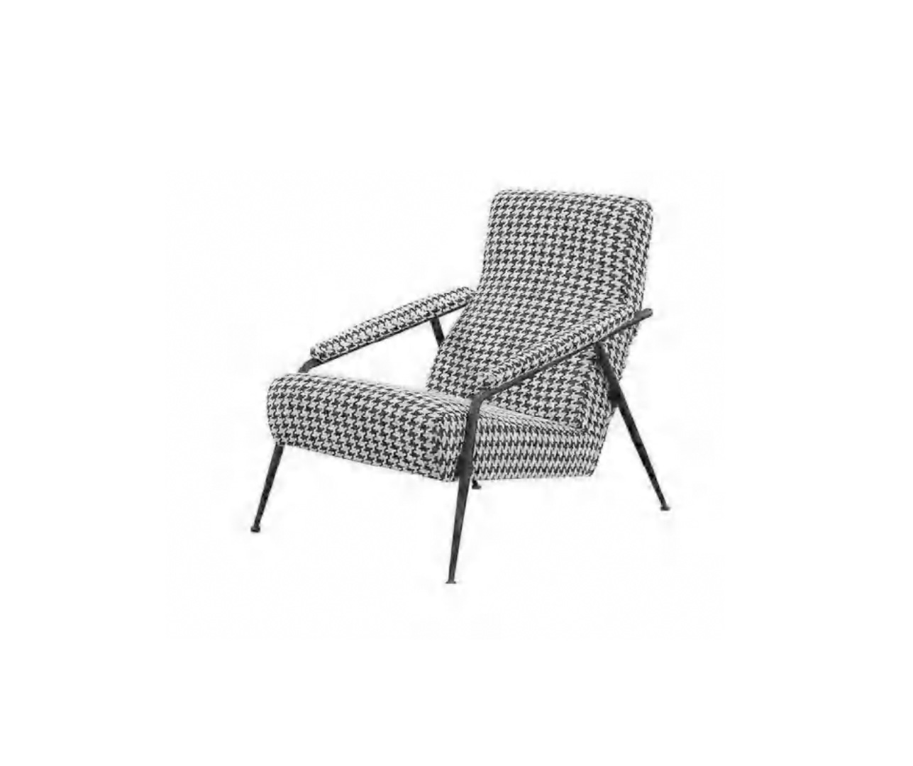 Sleek Urban Comfort Lounge Armchair, DFUP 2129 02