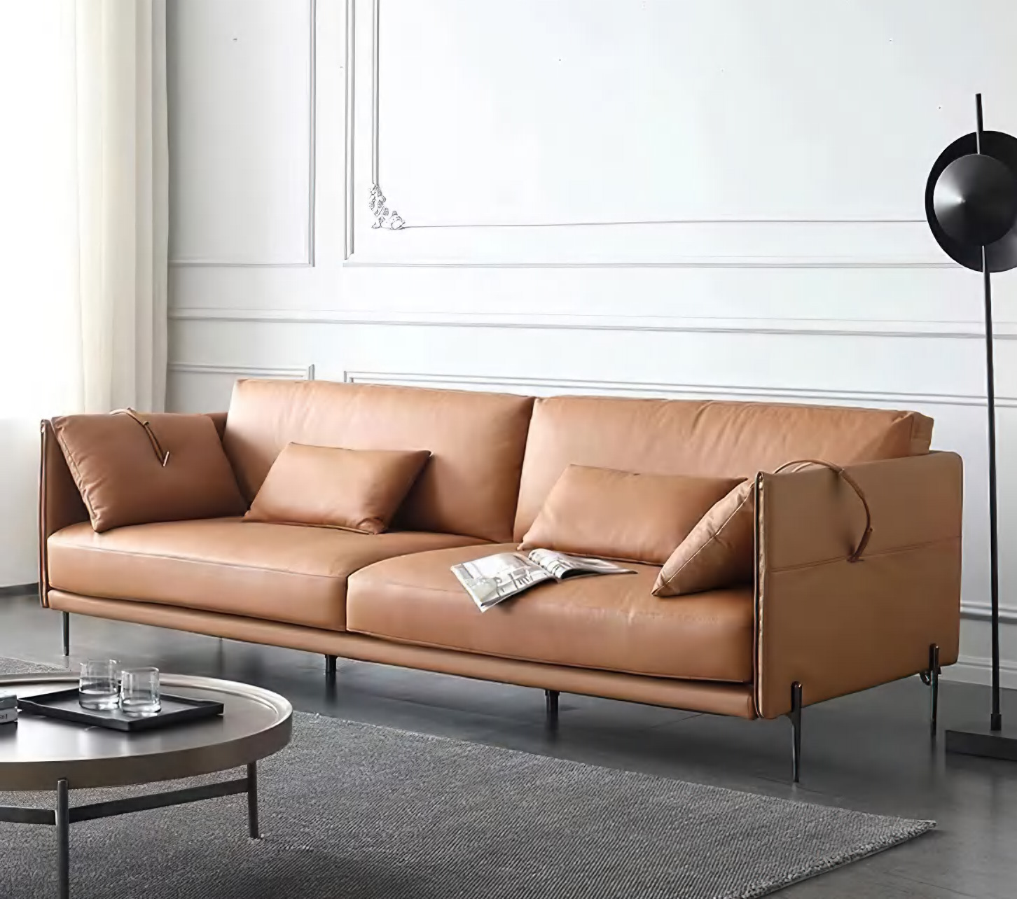 Luxurious Contemporary Three-Seater Sofa, DFUP 3242 01