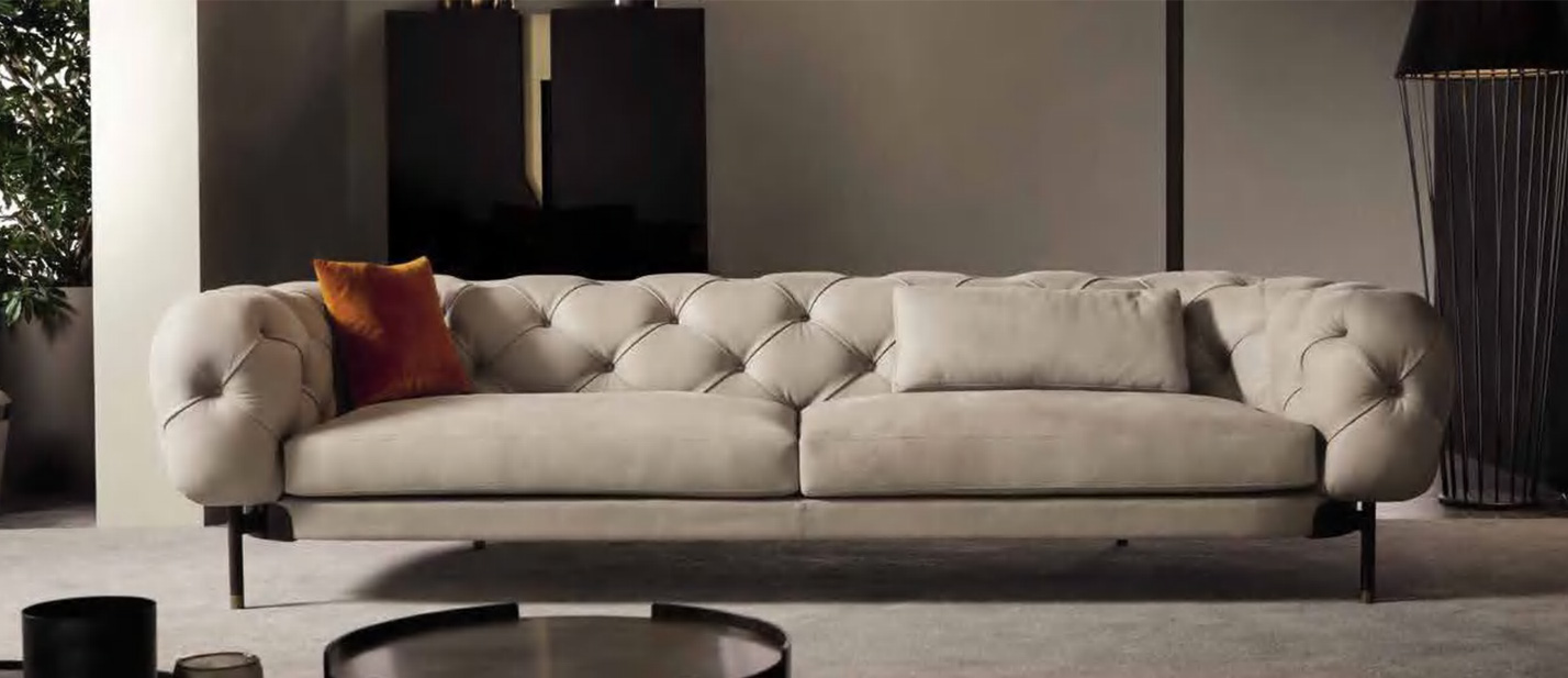 DFUP-3290 01 Sleek Elegant Three-Seater Sofa, DFUP 3290 01