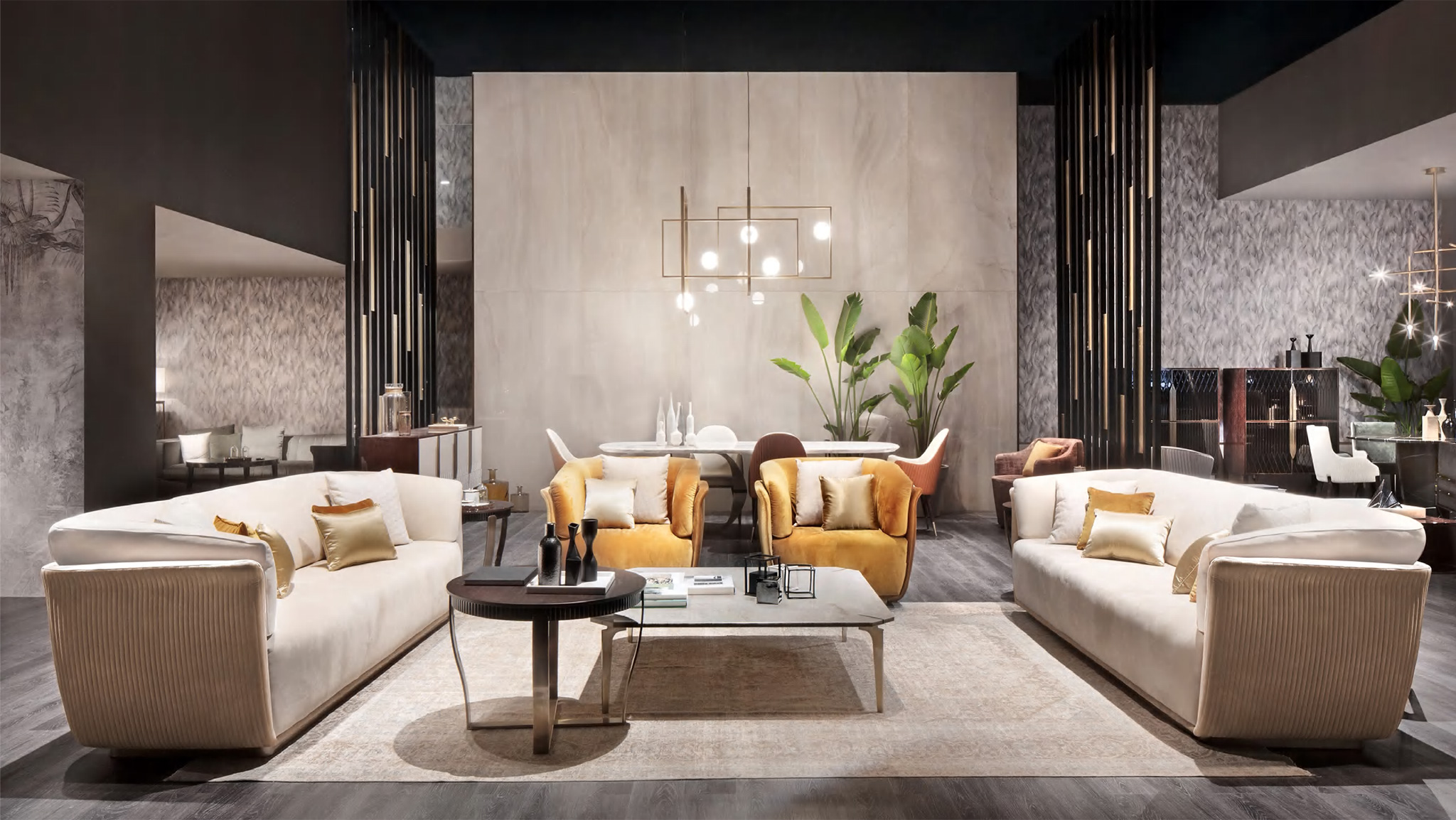 Modern Comfort Lounge Sofa Set, DFUP 3319 02