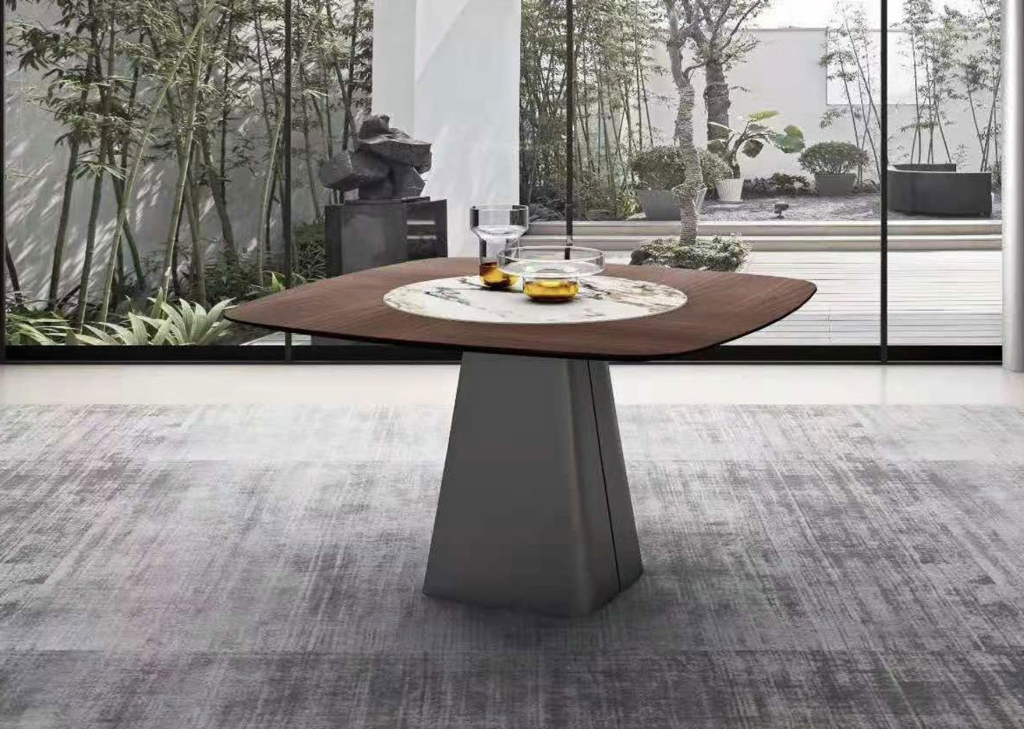 Barney Square Dining Table, T2003F 01