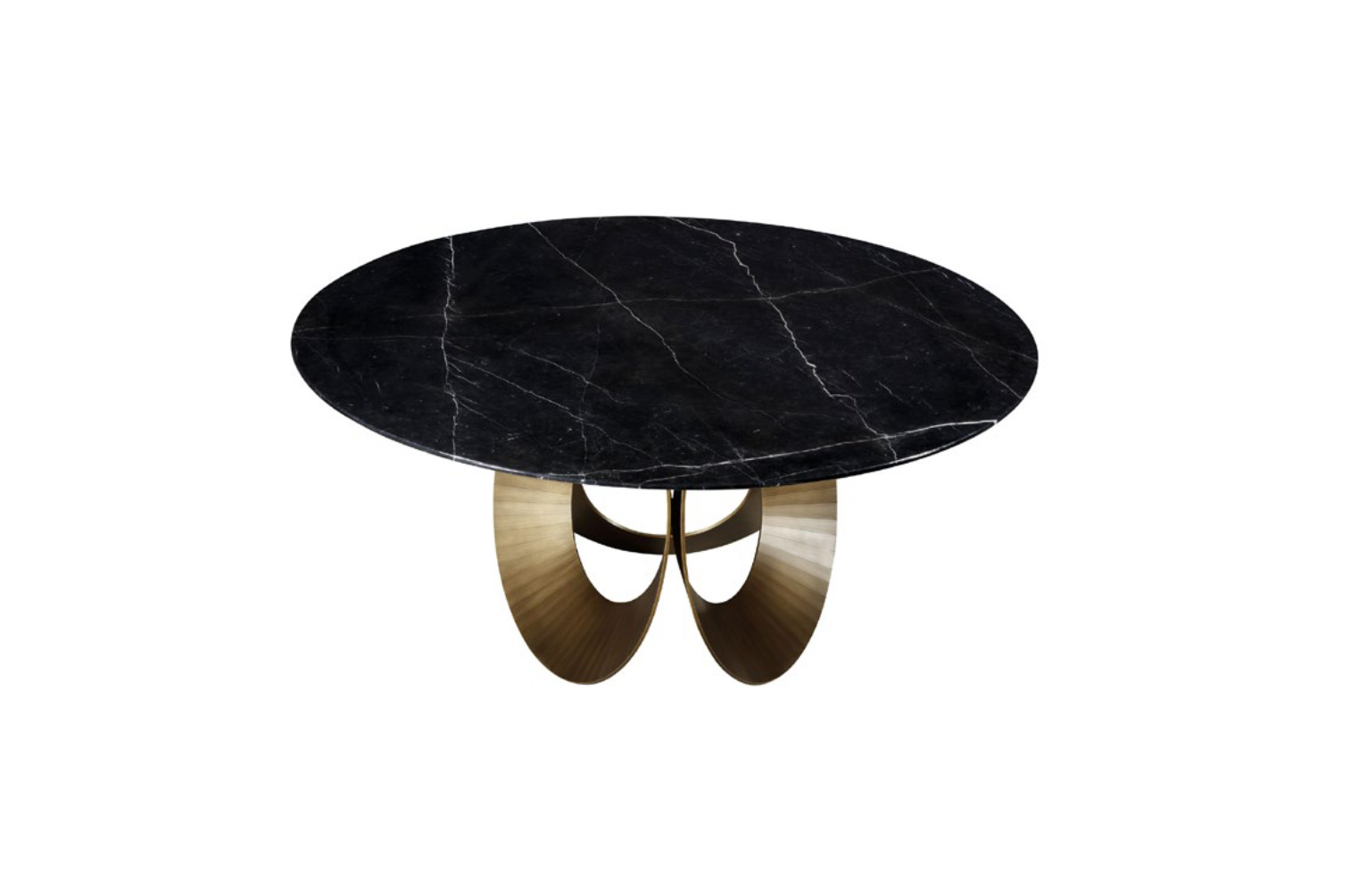 Three Flowers Round Dining Table, T2104 02