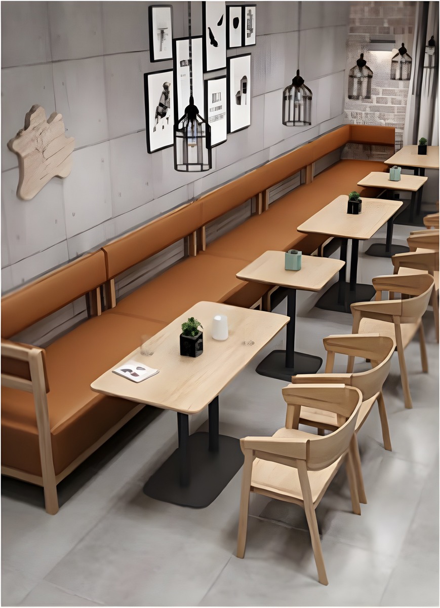 image (110) Refined Spacious Upholstered Seats and Tables for Cafés, image 110